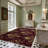 Damask Pattern Area Rug, Soft And Lightweight, Suitable For All Seasons, Easy To Maintain And Easy To Clean, Machine Washable Carpet Floor Mat, Suitable For Living Room, Bedroom, Hallway, Balcony, Patio, Room Decor, Home Decor, Outdoor Decor-1977888334