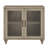 Scarlett Sideboard Cabinet With Bar Hutch, Buffet Cabinet With 2 Glass Doors-741880016