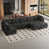 Dark Grey Polyester Blend