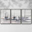 Caribbean Sails I, encadré sur toile, 3 pièces-494521413-494521412