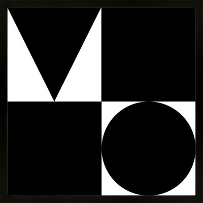 Shapes Grid By Allmodern Studio - Framed Wall Art