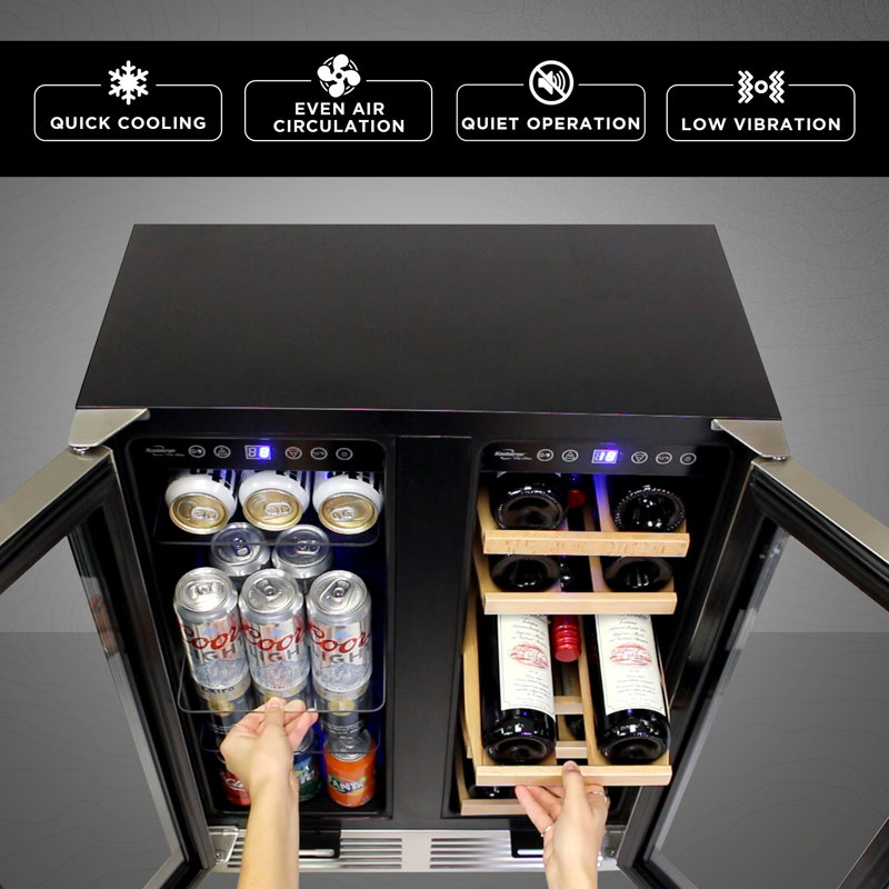 Réfrigérateur à vin et à boissons Koolatron