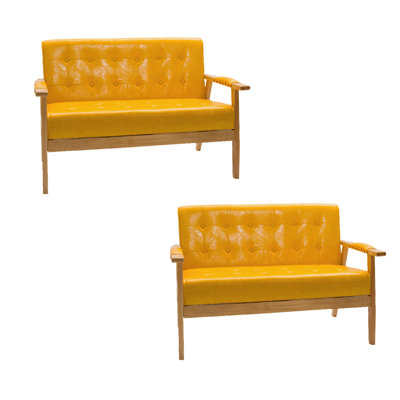 Élégant banc double décontracté Bar Cafe