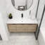 Meuble-lavabo moderne avec rangement supérieur et design élégant pour une fonctionnalité optimale-1418146175