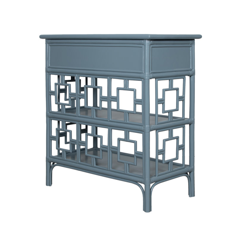 Sobe End Table, Regatta Blue