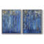 ABSTRACT Series VII - Reproduction encadrée de qualité supérieure - prêt à être accroché - aucun clou requis - aucun clou requis-1872811196-1872811140