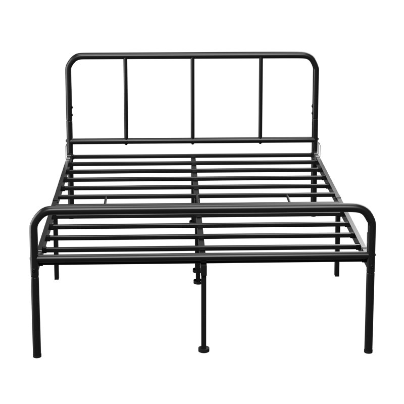 Charlesworth Metal Bed, Black, Double (4'6)