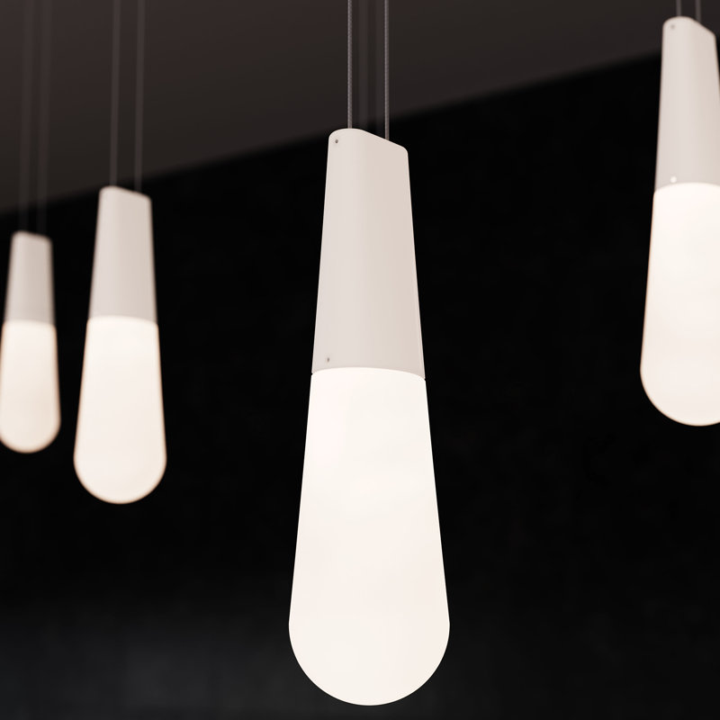 Suspenders® 40 - Light LED Chandelier, Satin White