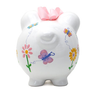 Children's Personalised Clear Piggy Bank Colourful Money Box for Loose  Change, Coins, Savings Any Name Customised Pot of Dreams 