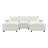 Boneless 86.5'' U-Shaped Sectional Sofa With Storage Pockets, 2 Movable Ottoman, Armrest Pillows, Free Combination, 5-Seat Modern Cloud Sofa For Living Room&Apartment, Chenille, 3 Colors-707317131