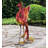 36 Inch Phoenix Decor Metal  Garden Statues Standard - Up