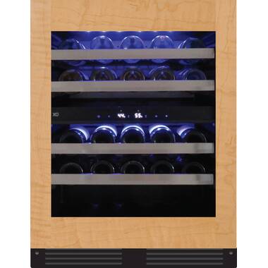 XO Appliance 118 Cans (12 oz.) Built-In Beverage Refrigerator with Wine  Storage and with Glass Door