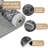Entryway Runner Rug, Washable Vintage Low Pile Stain-Resistant, Non-Slip Soft Thin Carpet for Kitchen, Bedroom, Bathroom (Grey, 2x6ft)-1044124603