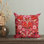 Housse de coussin réversible à motif floral Folk Maximalist