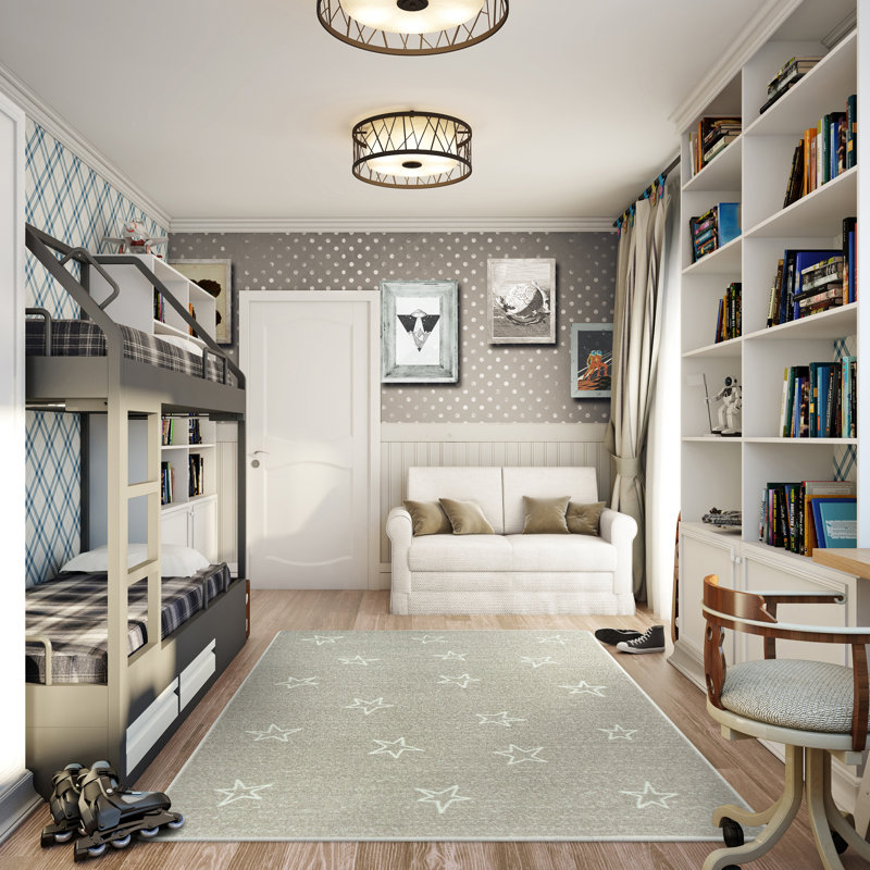Tapis Shine On Linen par Joy Carpets, Rectangle 3 pi 10 po x 5 pi 4 po