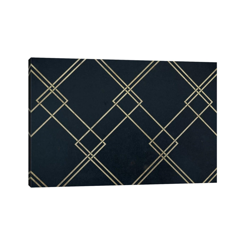 Intersecting Range by 5by5collective - Wrapped Canvas Print, 20.32 cm H x 30.48 cm W