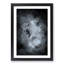Fierce Lioness in Abstract - Picture Frame Painting Print-55609294-55609298