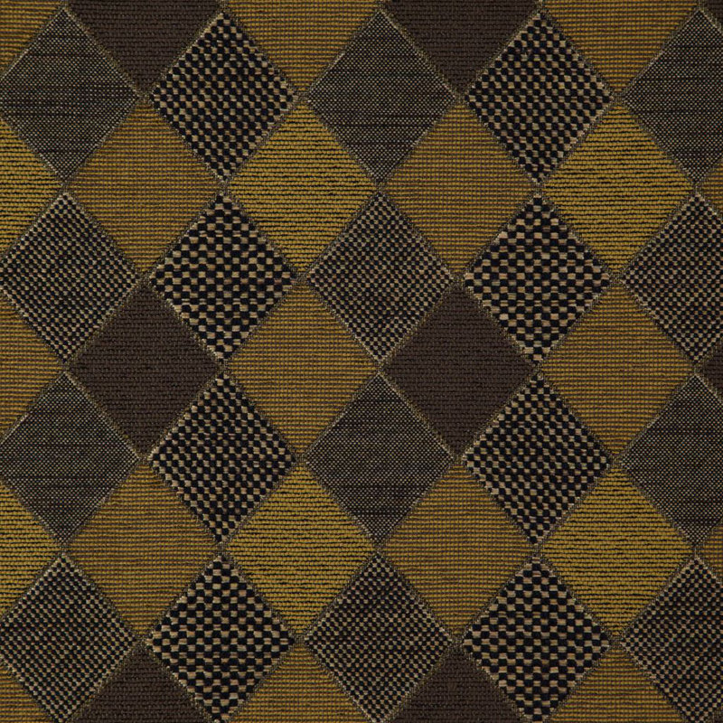 Tissu arlequin moderne, Or