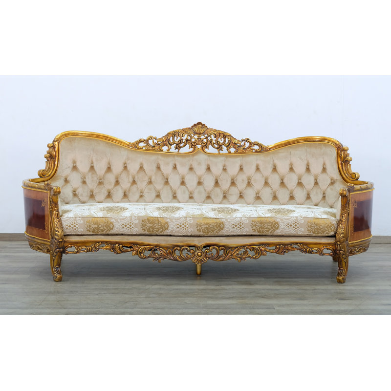 Maggiolini Sofa, Gold/Beige/Light Brown, Dark Gold
