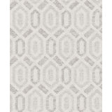 Gray Resource Geometric Wallpaper Roll