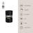Novato Black Integrated LED Aluminum Bollard Light