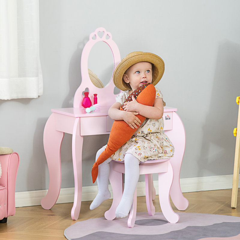 Woolhorpe Dressing Table with Mirror