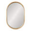 Miroir plat en bois massif Roberts-862059504