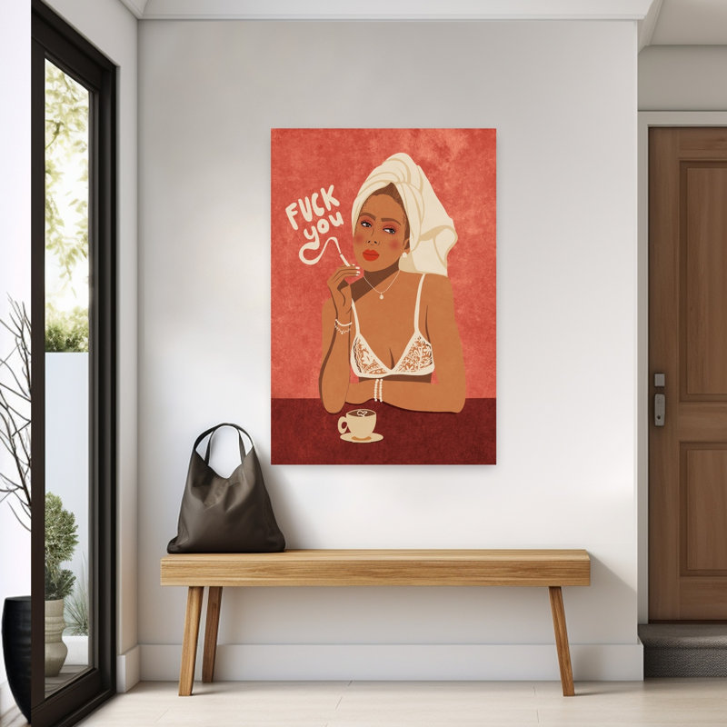 Art contemporain Art contemporain, H 60 po x l 40 po