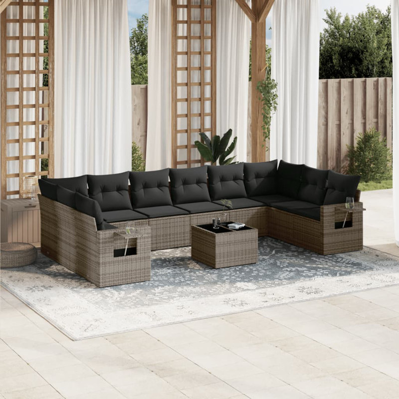 Ensemble de canapé de jardin Vidaxl