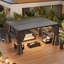 16 pi L 12 pi. Pergola en aluminium