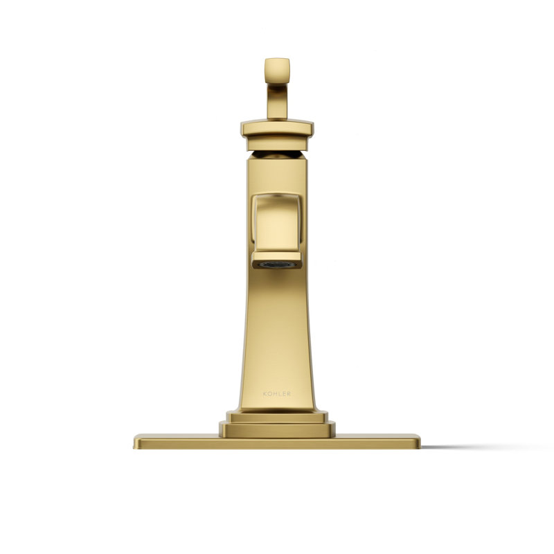 Riff Single-Handle Bathroom Sink Faucet, Vibrant Brushed Moderne Brass