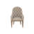 Cadwall Tufted Upholstered Arm Chair in Almond