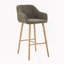 Ensemble de 2 tabourets de bar modernes-1208410181