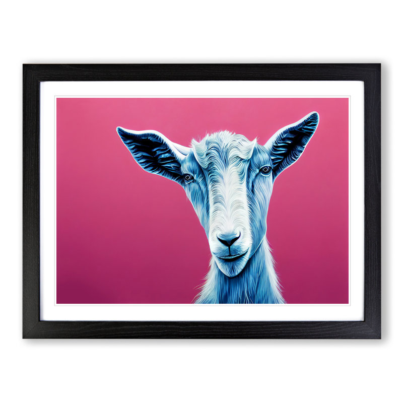 Goat In Colour Vol.3 - Single Picture Frame Print
