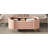 Modern Oval Storage Ottoman Upholstered Storage Bench, Pink