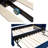  84" Wide Upholstered Daybed with Twin Trundle - V-Grained Velvet Sofa Bed with USB Charging and Storage Pockets-2115343693