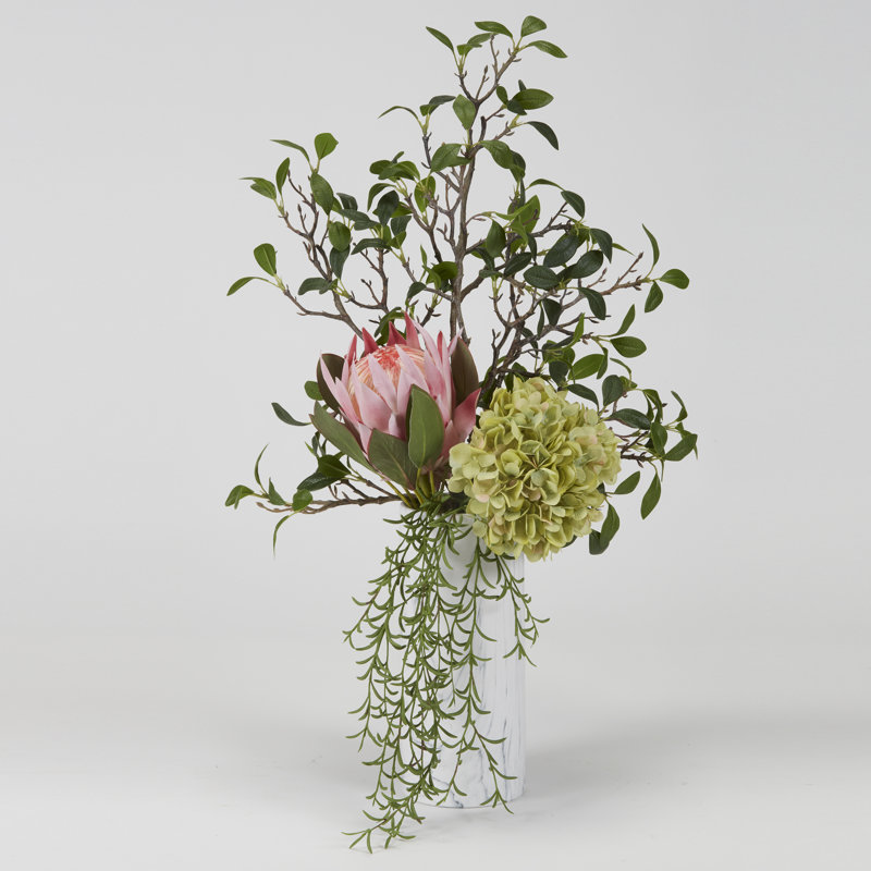 Magnifique Protea dans un vase
