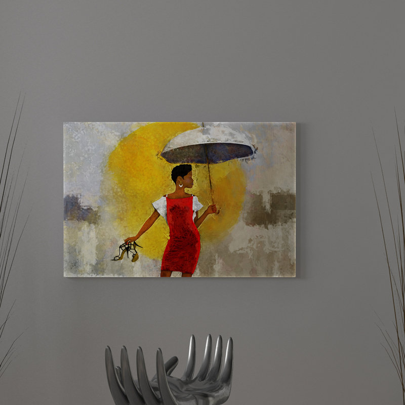 « brella filles 4 mode-american american », impression sur toile, H 30 po x l 45 po x P 1,5 po