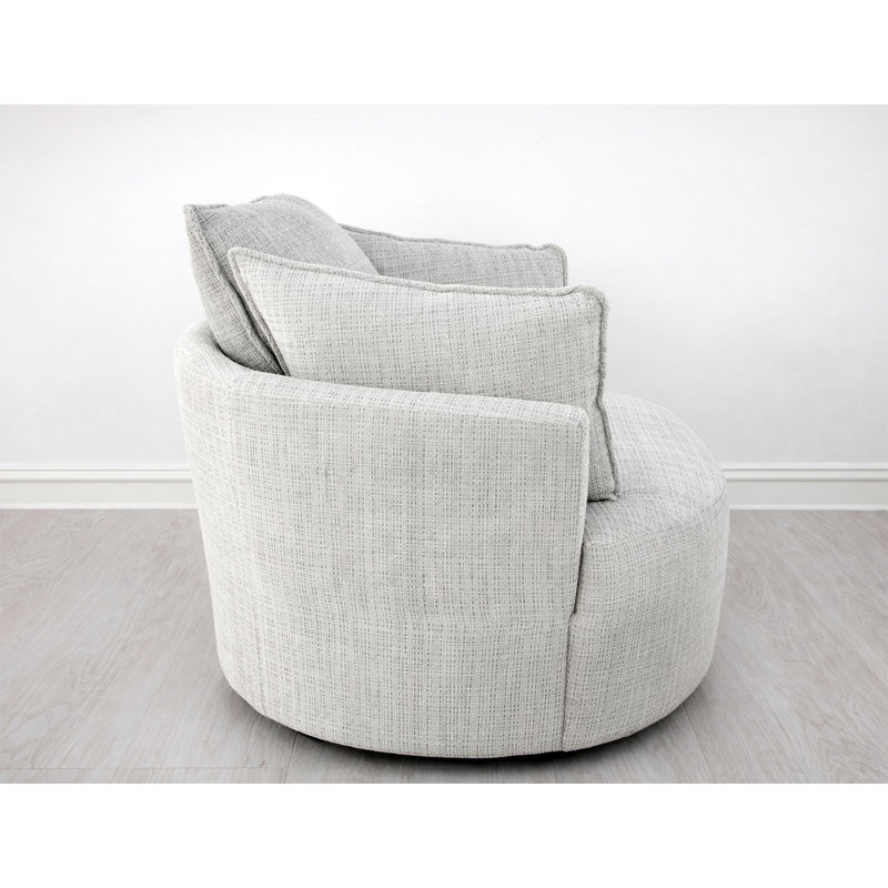 Maya Swivel Chair Pearl