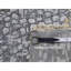 Tapis de couloir en laine et soie à motif de médaillon gris 3 pi x 8 pi C84C9C96D42C46EA981A892789700F16