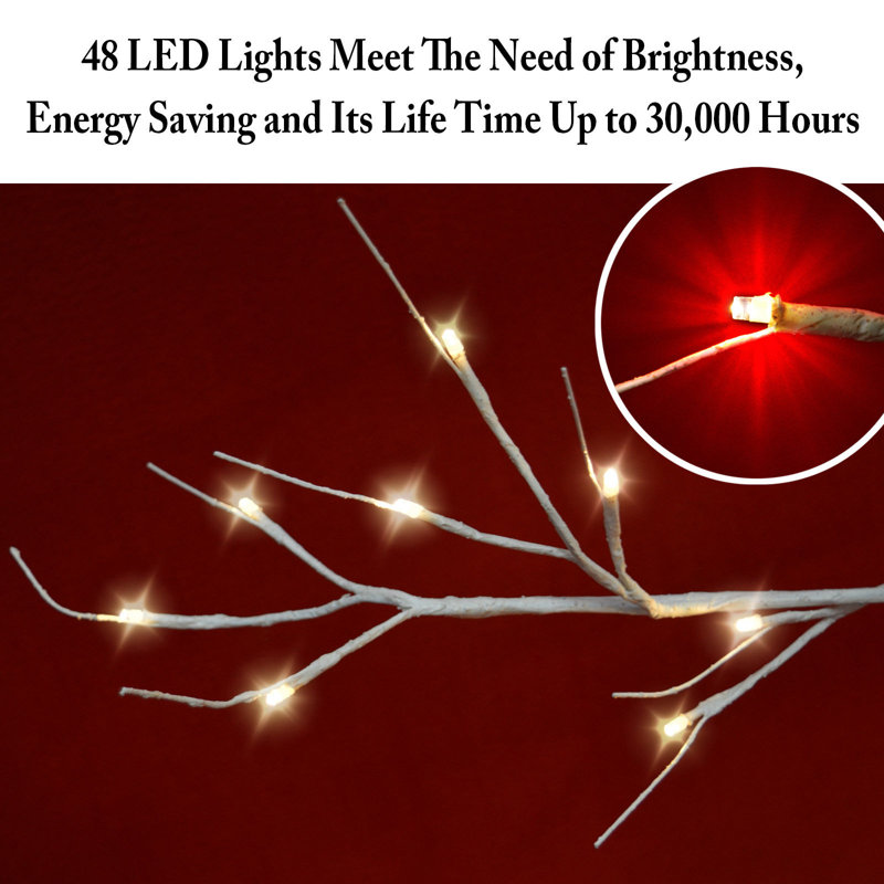 36'' Lighted Trees & Branches