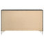 Commode 6 tiroirs Kamarcus - noir-114762564