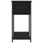 Gelueck 30cm W Iron Bedside Table-644185174