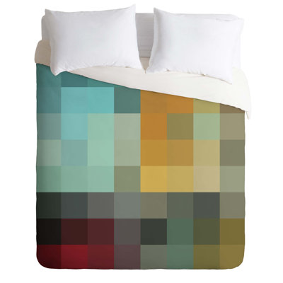 Madart Inc Modern & Contemporary Geometric Shapes Duvet Cover
