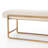 Yuliyana Cotton Blend Upholstered Bench-50294555