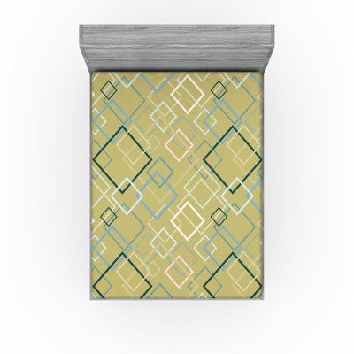 Drap-housse à motif floral Ambesonne