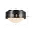 Astoria 10-in Black Flush Mount-1484553678