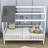 Hadrien Twin Wood House Bed with Fence-370013136