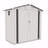 6X3.5FT Metal Outdoor Storage Shed,Tool Shed With Peaked Roof Waterproof With Clear Window And Lockable Door Compact Tool Shed