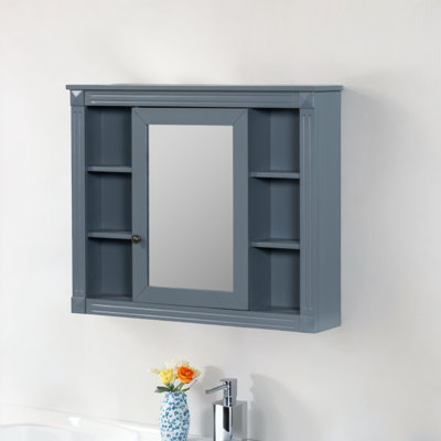 Suheyb MDF Wall Mounted Required Bathroom Cabinet